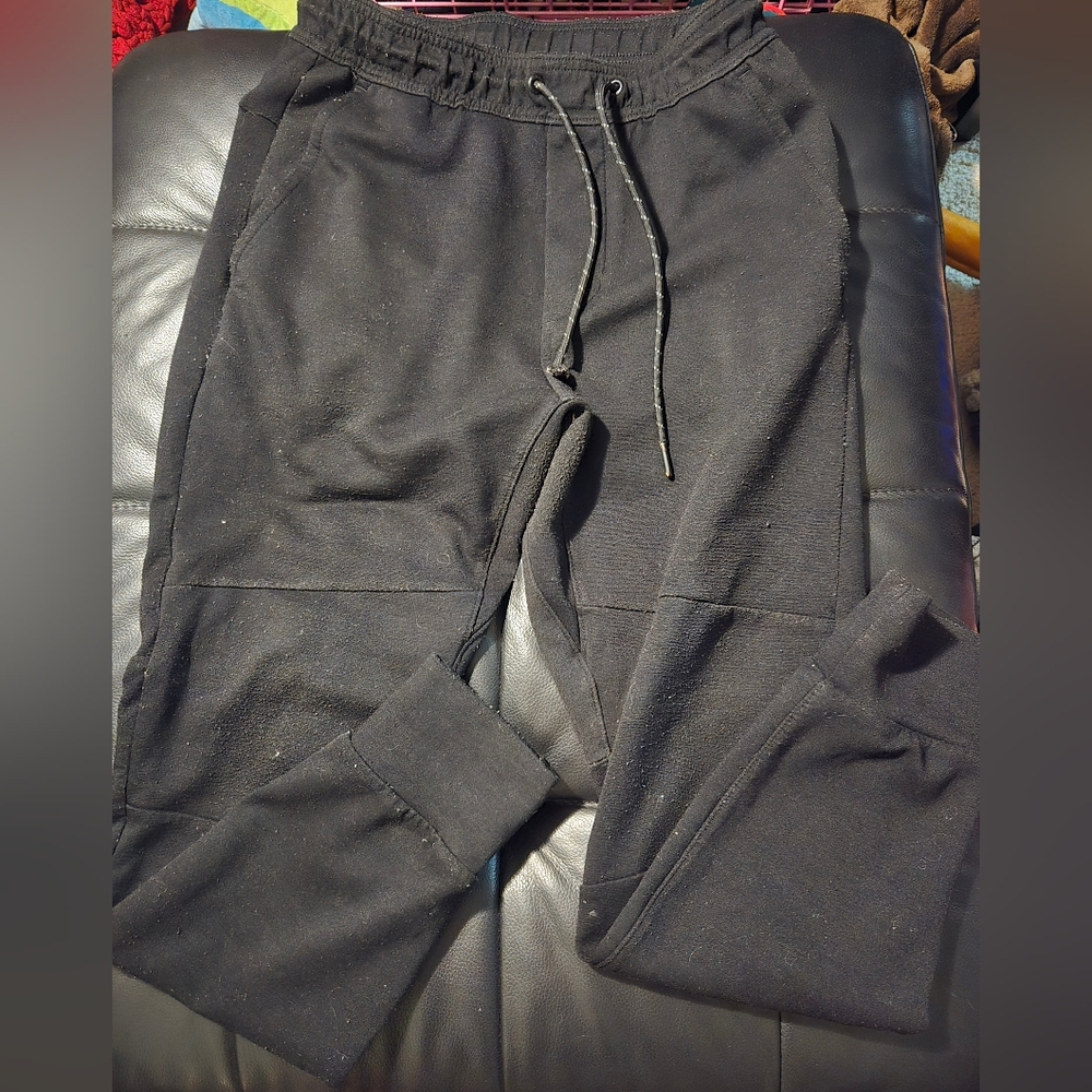 A&F Black Jogger Sweatpants W/ Pockets